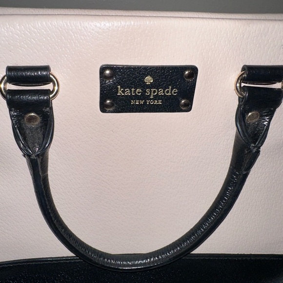 Kate Spade Black and Cream Satchel - Picture 2 of 14